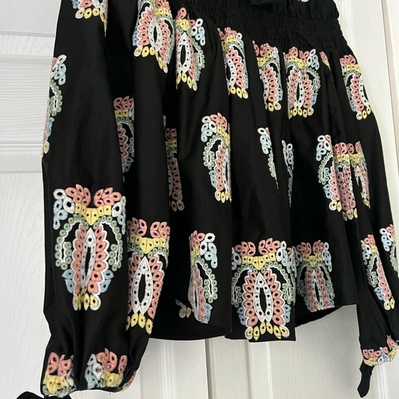 Caroline Constas “Lou” off the shoulder top - Picture 8 of 11